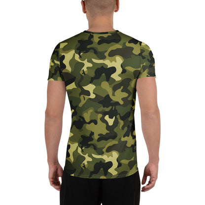 Green Camouflage v1 Sport-T-Shirt für Herren Sport T-Shirt JLR Design