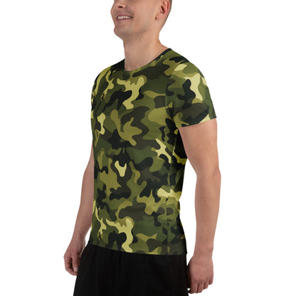 Green Camouflage v1 Sport-T-Shirt für Herren Sport T-Shirt JLR Design