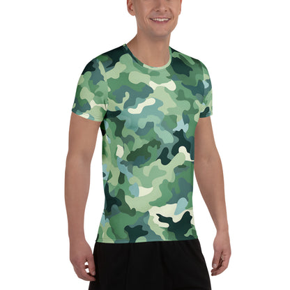 Green Camouflage v2 Sport-T-Shirt für Herren Sport T-Shirt JLR Design