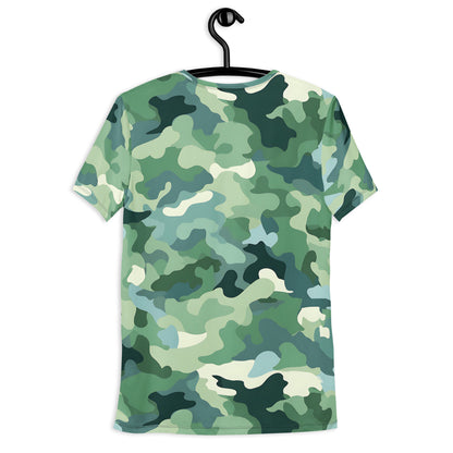 Green Camouflage v2 Sport-T-Shirt für Herren Sport T-Shirt JLR Design