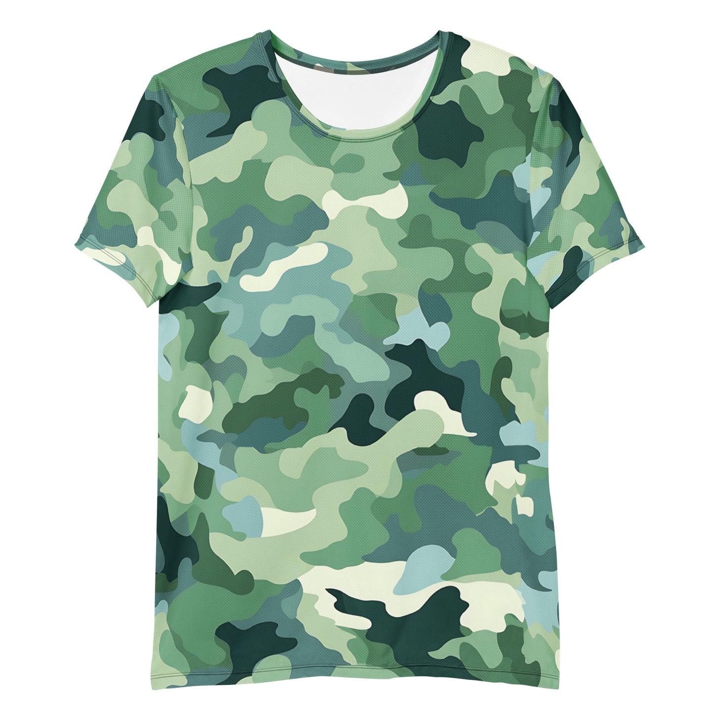 Green Camouflage v2 Sport-T-Shirt für Herren Sport T-Shirt JLR Design