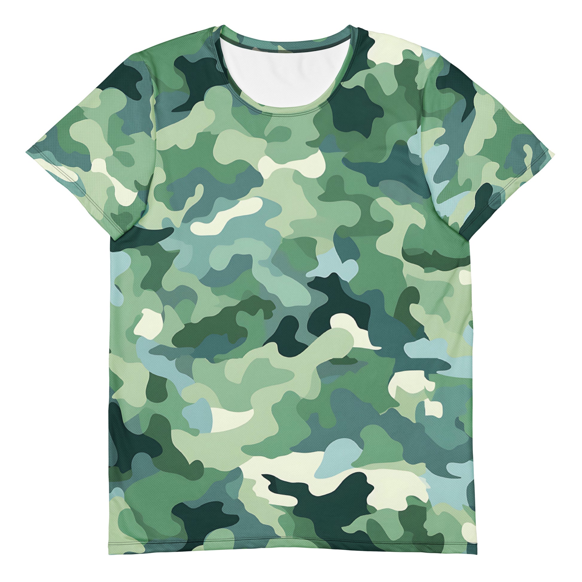 Green Camouflage v2 Sport-T-Shirt für Herren Sport T-Shirt JLR Design