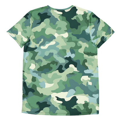 Green Camouflage v2 Sport-T-Shirt für Herren Sport T-Shirt JLR Design