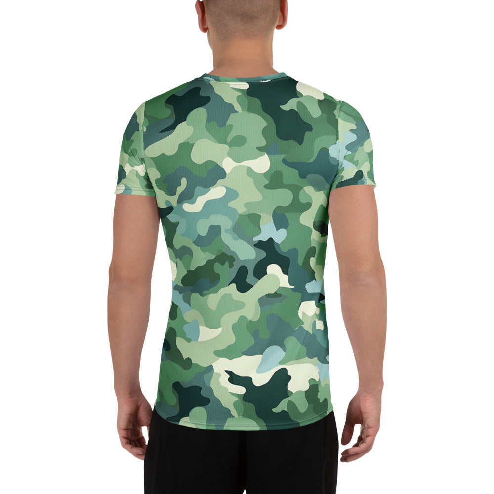 Green Camouflage v2 Sport-T-Shirt für Herren Sport T-Shirt JLR Design