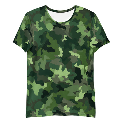 Green Camouflage v3 Sport-T-Shirt für Herren Sport T-Shirt JLR Design