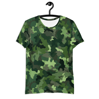 Green Camouflage v3 Sport-T-Shirt für Herren Sport T-Shirt JLR Design