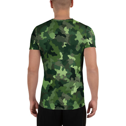 Green Camouflage v3 Sport-T-Shirt für Herren Sport T-Shirt JLR Design