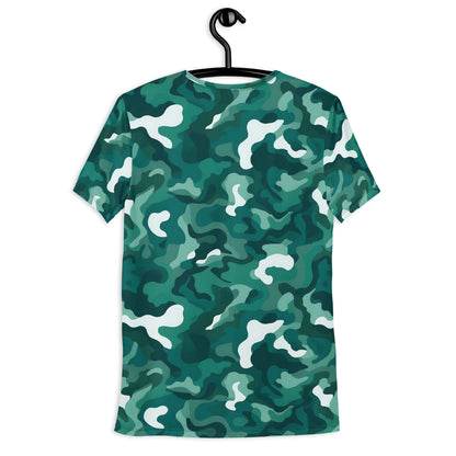 Green Camouflage v4 Sport-T-Shirt für Herren Sport T-Shirt JLR Design