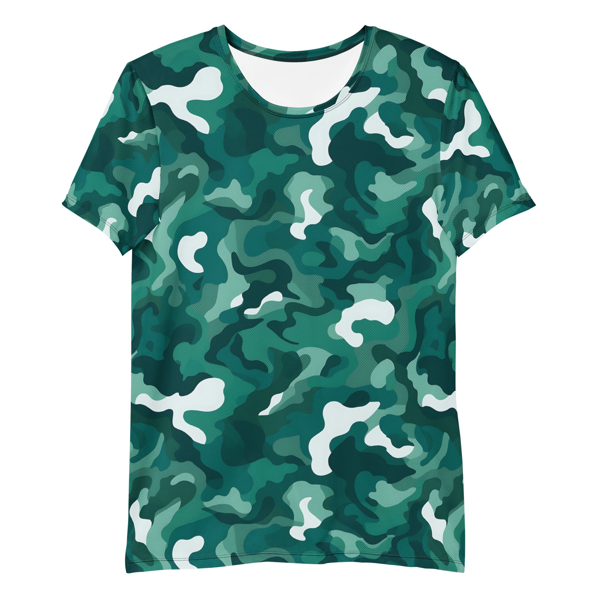 Green Camouflage v4 Sport-T-Shirt für Herren Sport T-Shirt JLR Design