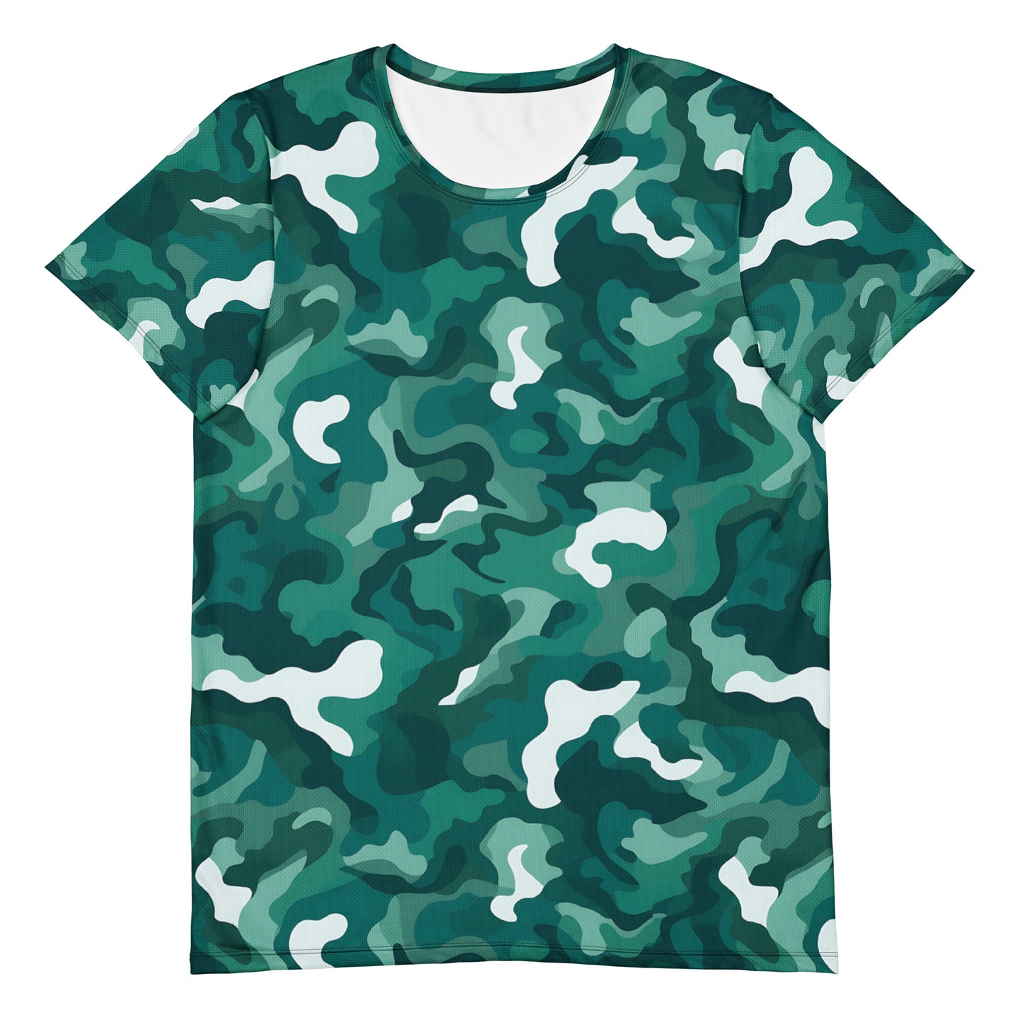 Green Camouflage v4 Sport-T-Shirt für Herren Sport T-Shirt JLR Design