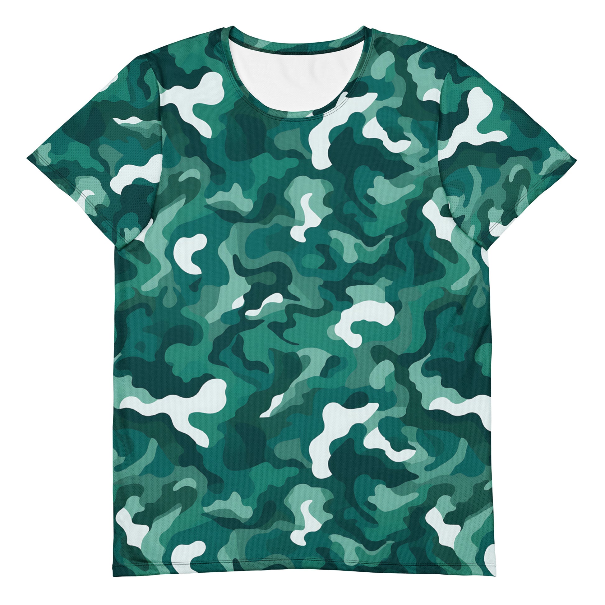 Green Camouflage v4 Sport-T-Shirt für Herren Sport T-Shirt JLR Design