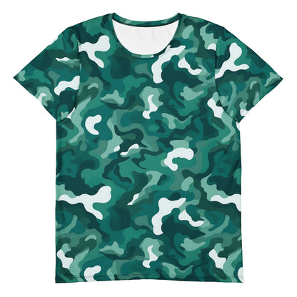 Green Camouflage v4 Sport-T-Shirt für Herren Sport T-Shirt JLR Design