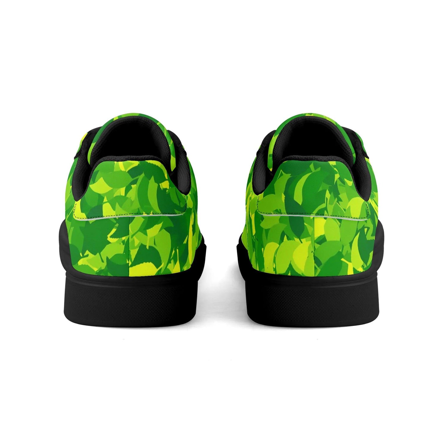 Green Leaf Low Top Leather Sneaker Low Top Sneaker 83.99 Green, Leaf, Leather, Low, Sneaker, Top JLR Design