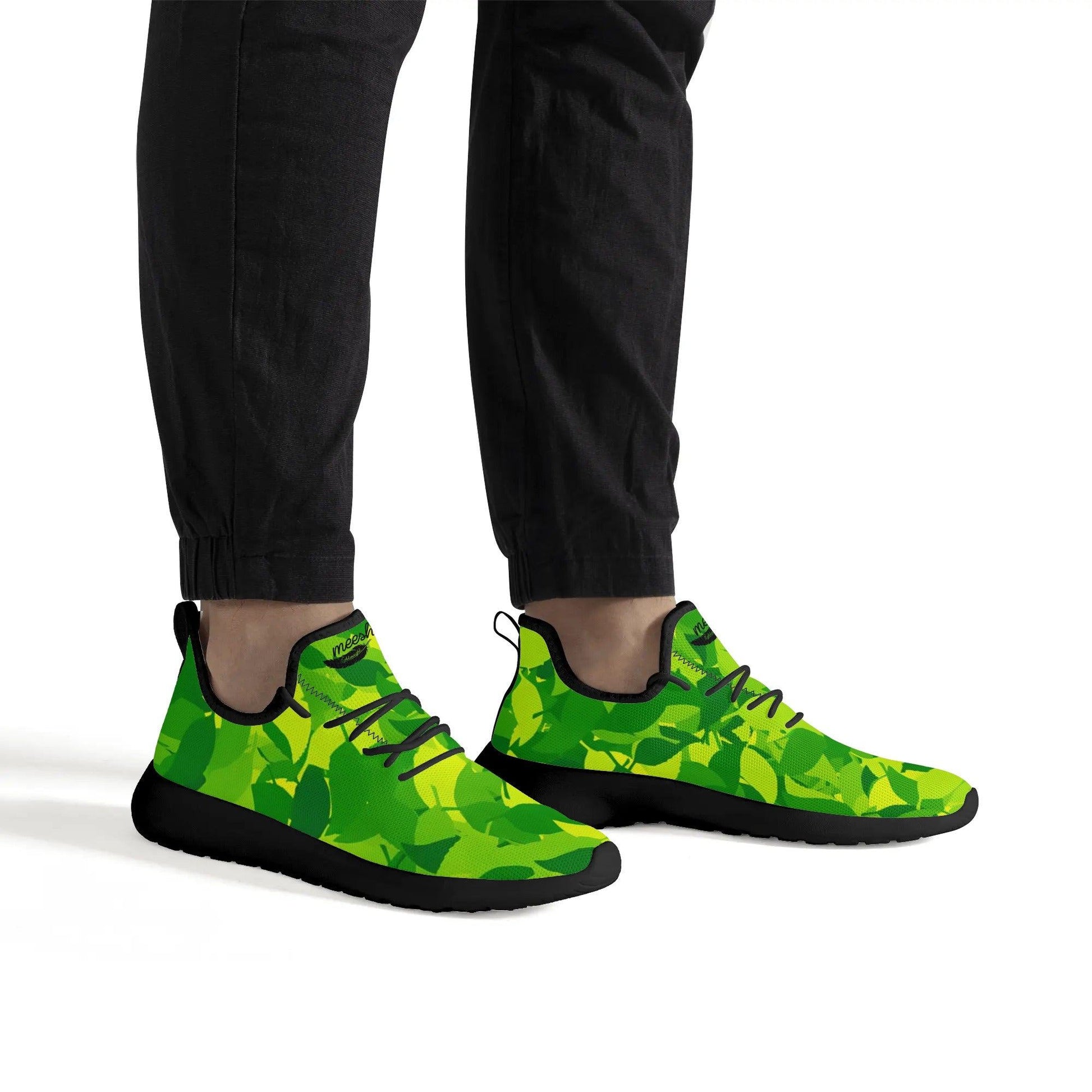 Green Leaf Meeshy Lightweight Sneaker für Herren Sneaker 86.99 Camouflage, Green, Herren, Lightweight, Lime, Meeshy, Sneaker JLR Design