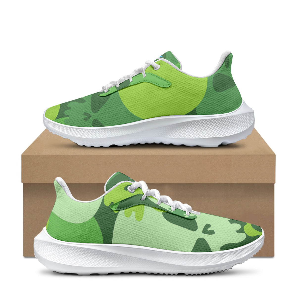 Green Skull AeroWave Performance Laufschuhe Sneakers JLR Design