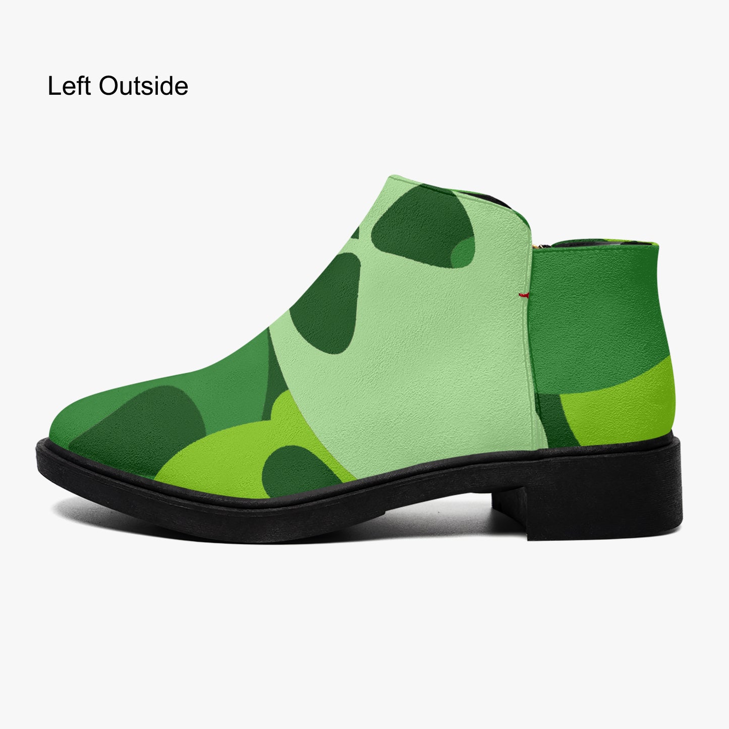Green Skull elegante Reißverschluss-Stiefeletten Stiefeletten JLR Design