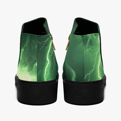 Green Thunder elegante Reißverschluss-Stiefeletten Stiefeletten JLR Design