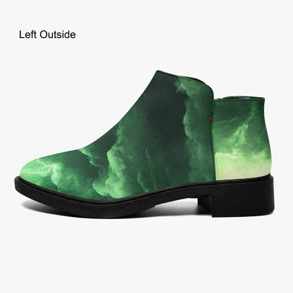 Green Thunder elegante Reißverschluss-Stiefeletten Stiefeletten JLR Design