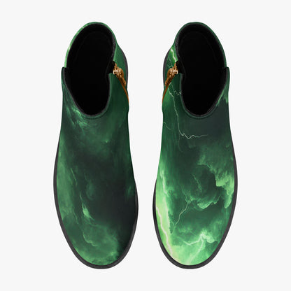 Green Thunder elegante Reißverschluss-Stiefeletten Stiefeletten JLR Design