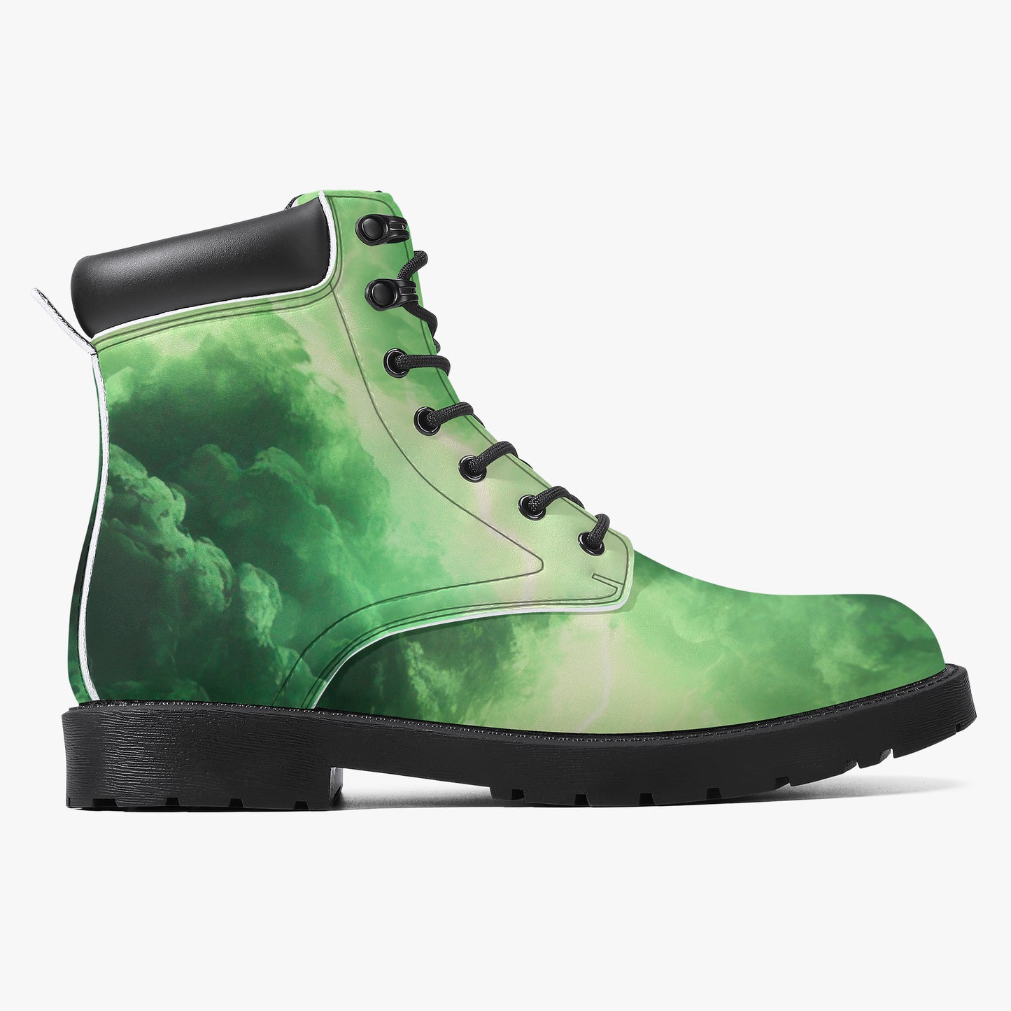 Green Thunder Leder Boots | Stylische und Warme Winterstiefel Boots JLR Design