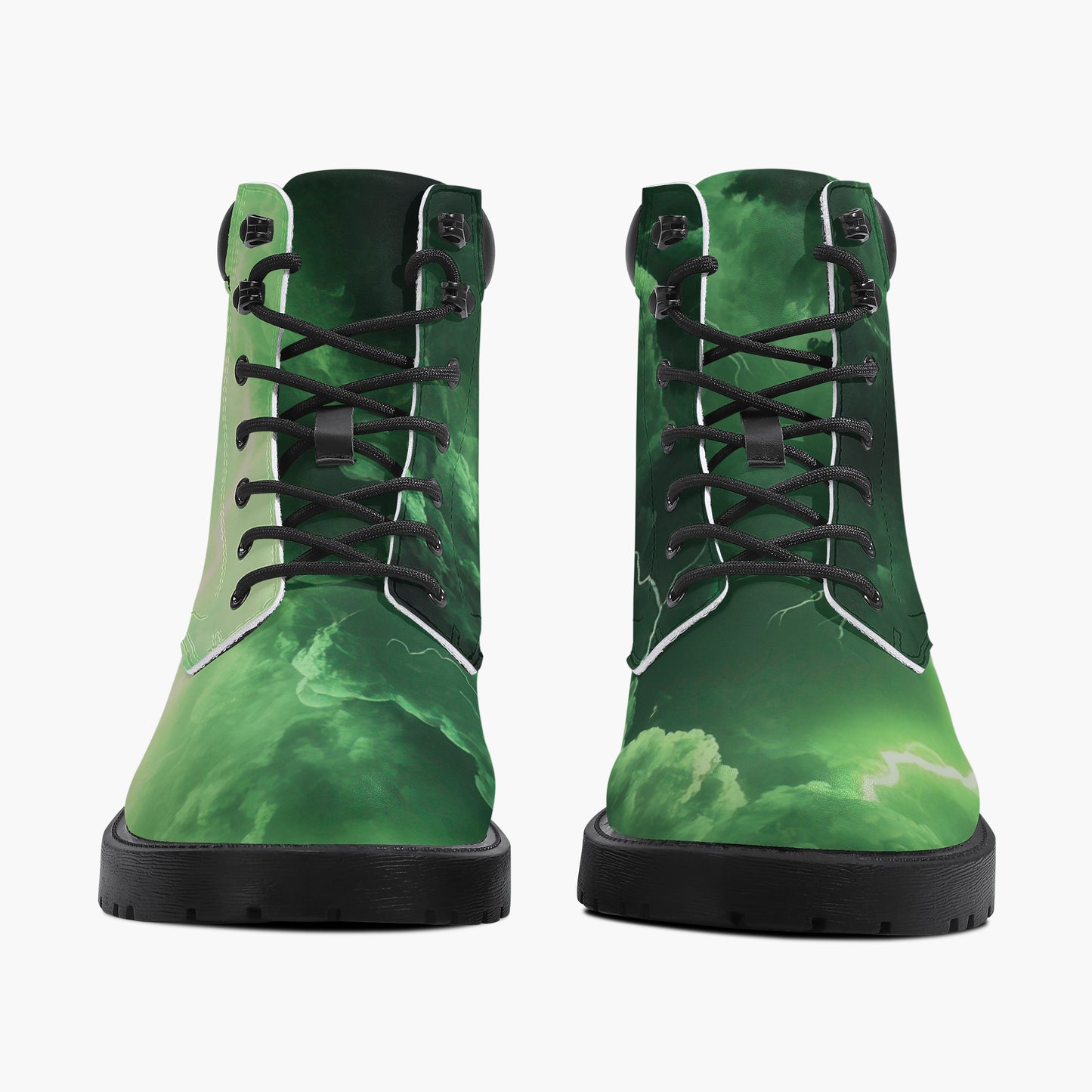 Green Thunder Leder Boots | Stylische und Warme Winterstiefel Boots JLR Design
