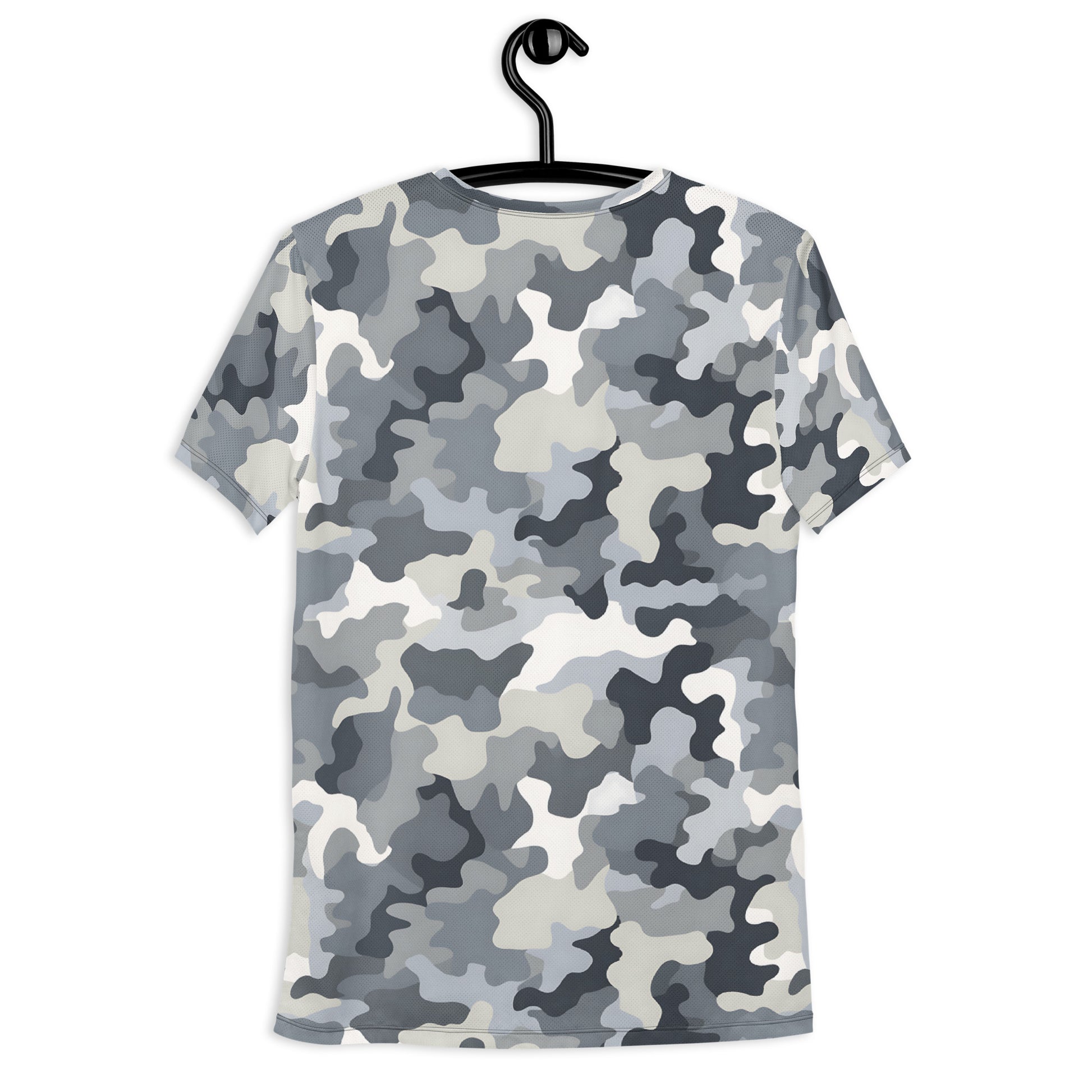Grey Camouflage v1 Sport-T-Shirt für Herren Sport T-Shirt JLR Design