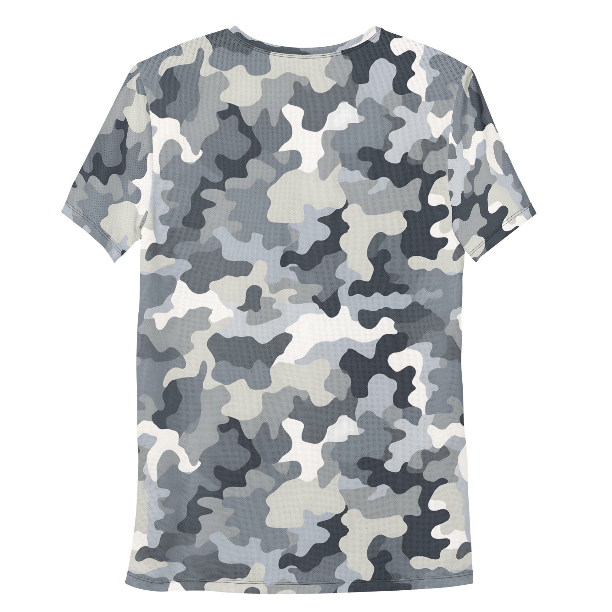 Grey Camouflage v1 Sport-T-Shirt für Herren Sport T-Shirt JLR Design