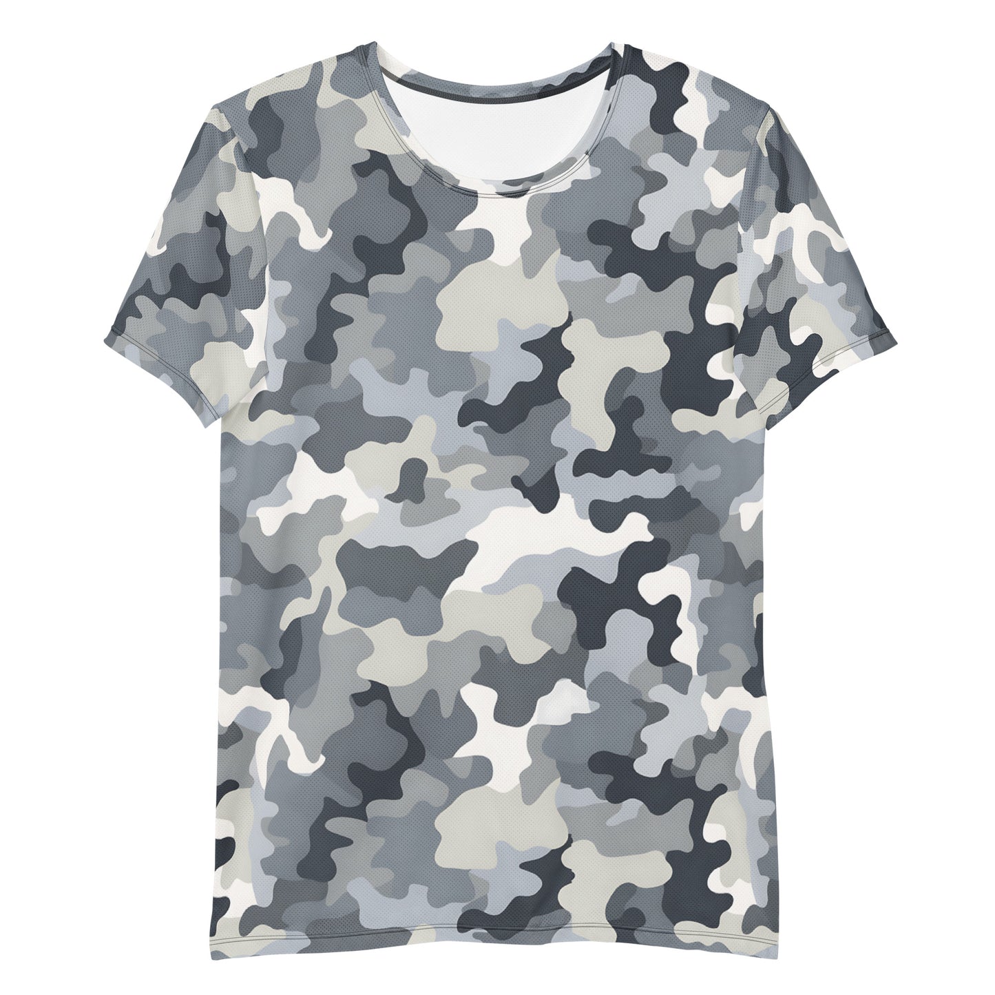 Grey Camouflage v1 Sport-T-Shirt für Herren Sport T-Shirt JLR Design