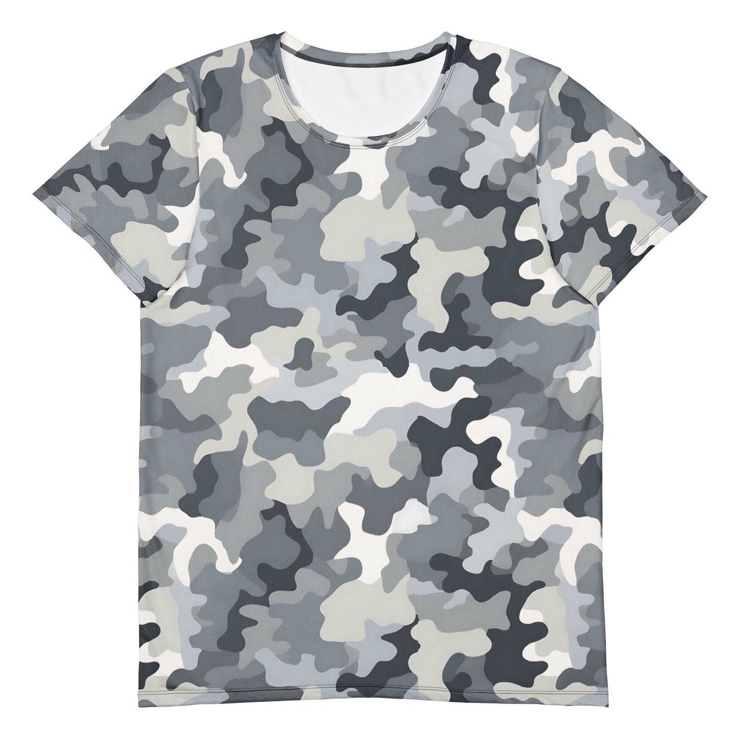 Grey Camouflage v1 Sport-T-Shirt für Herren Sport T-Shirt JLR Design
