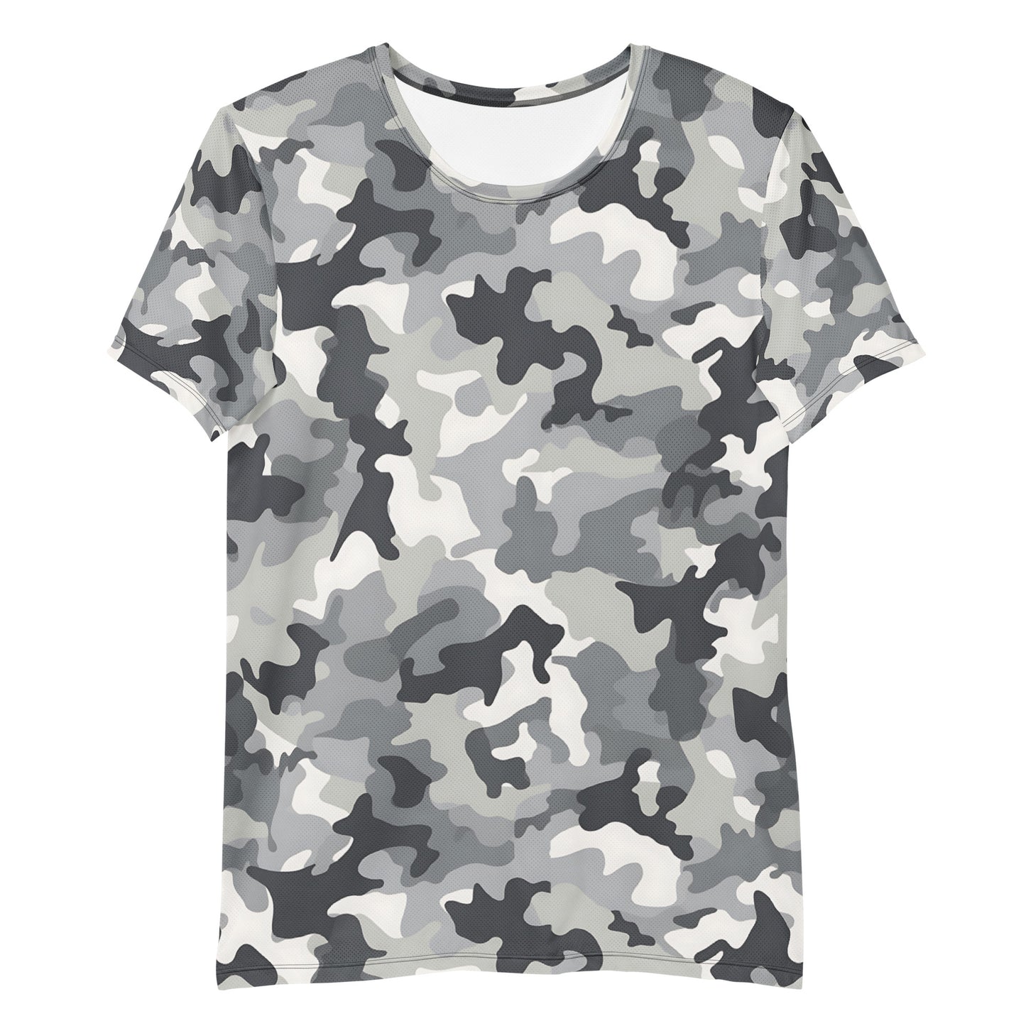 Grey Camouflage v2 Sport-T-Shirt für Herren Sport T-Shirt JLR Design