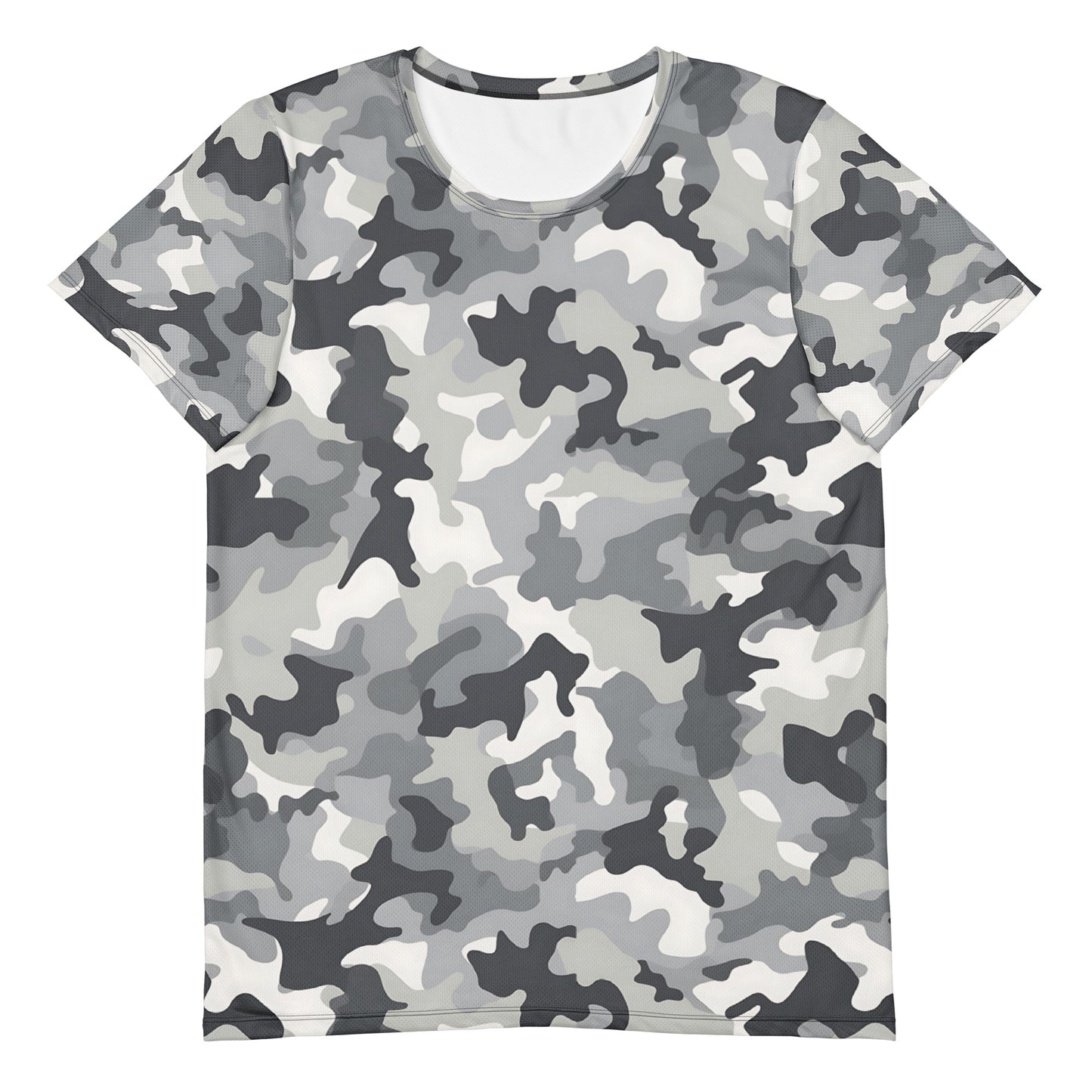 Grey Camouflage v2 Sport-T-Shirt für Herren Sport T-Shirt JLR Design