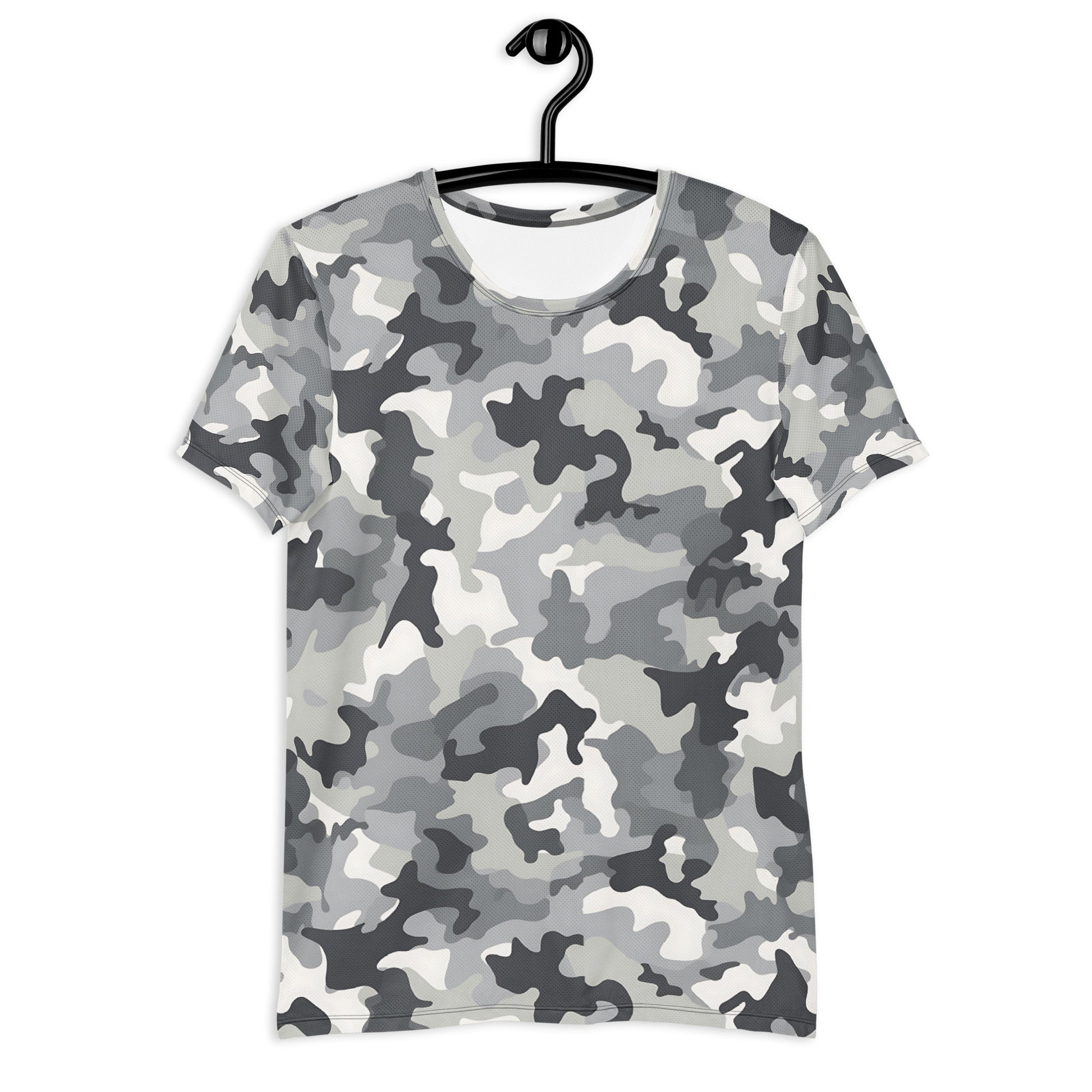Grey Camouflage v2 Sport-T-Shirt für Herren Sport T-Shirt JLR Design