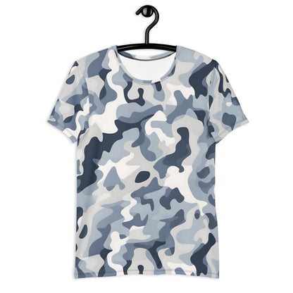 Grey Camouflage v3 Sport-T-Shirt für Herren Sport T-Shirt JLR Design