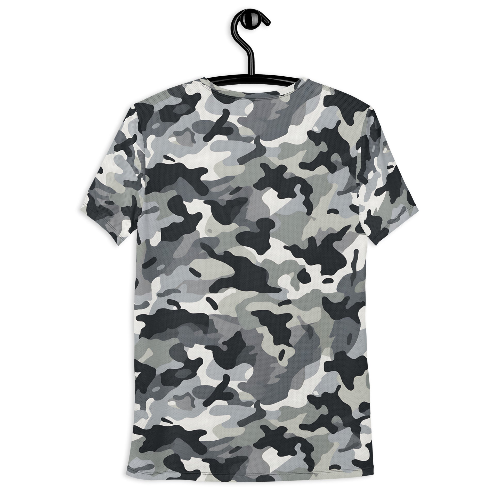 Grey Camouflage v4 Sport-T-Shirt für Herren Sport T-Shirt JLR Design
