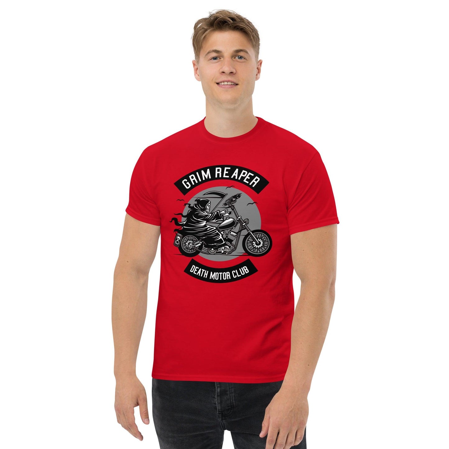 Grim Reaper Death Motor Club Herren-T-Shirt T-Shirt 29.99 Club, Death, Grim, Herren, Motor, Reaper, T-Shirts JLR Design