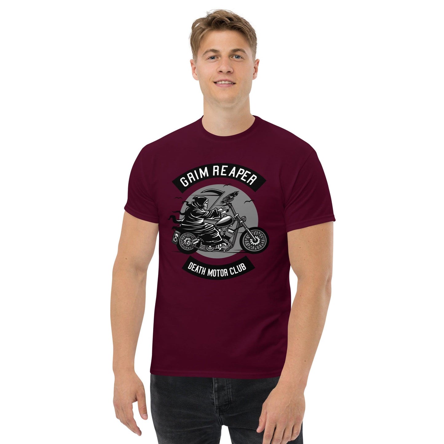 Grim Reaper Death Motor Club Herren-T-Shirt T-Shirt 29.99 Club, Death, Grim, Herren, Motor, Reaper, T-Shirts JLR Design