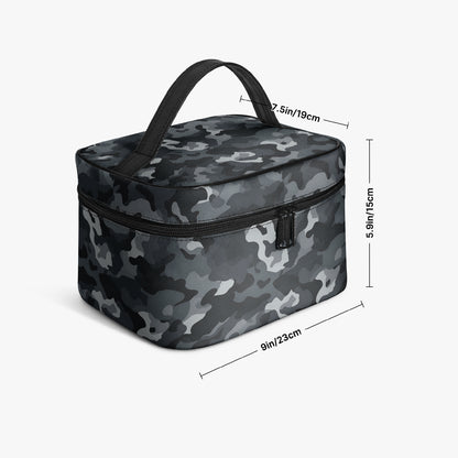 Große Kosmetiktasche - Black Camouflage v1 Kosmetiktasche JLR Design