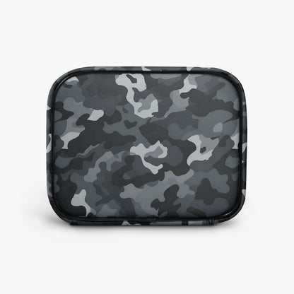 Große Kosmetiktasche - Black Camouflage v1 Kosmetiktasche JLR Design