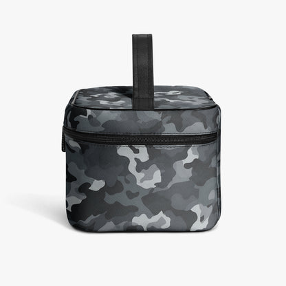 Große Kosmetiktasche - Black Camouflage v1 Kosmetiktasche JLR Design