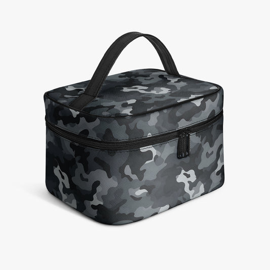Große Kosmetiktasche - Black Camouflage v2 Kosmetiktasche JLR Design