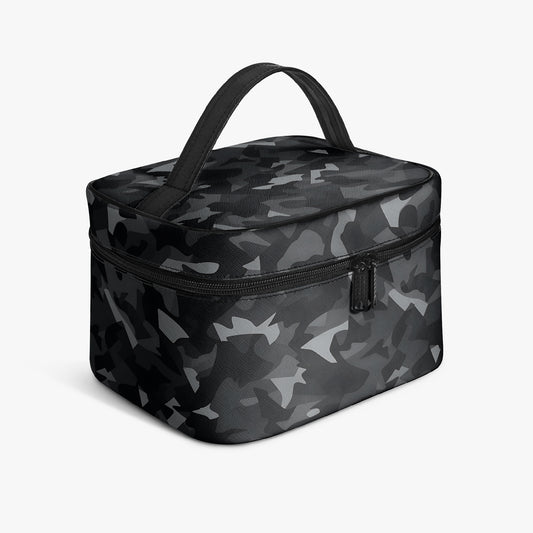 Große Kosmetiktasche - Black Camouflage v3 Kosmetiktasche JLR Design