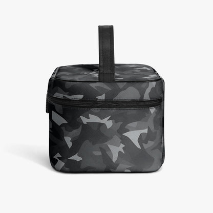 Große Kosmetiktasche - Black Camouflage v3 Kosmetiktasche JLR Design