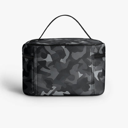 Große Kosmetiktasche - Black Camouflage v3 Kosmetiktasche JLR Design