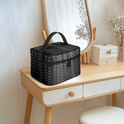 Große Kosmetiktasche - Black Snake Kosmetiktasche JLR Design