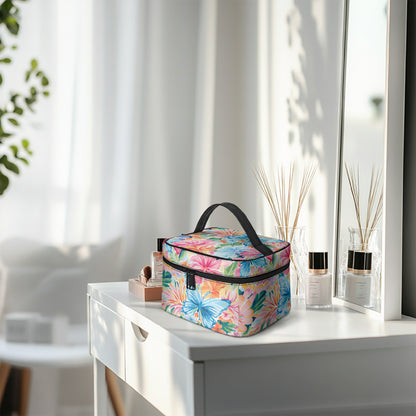 Große Kosmetiktasche - Blue Butterfly Kosmetiktasche JLR Design