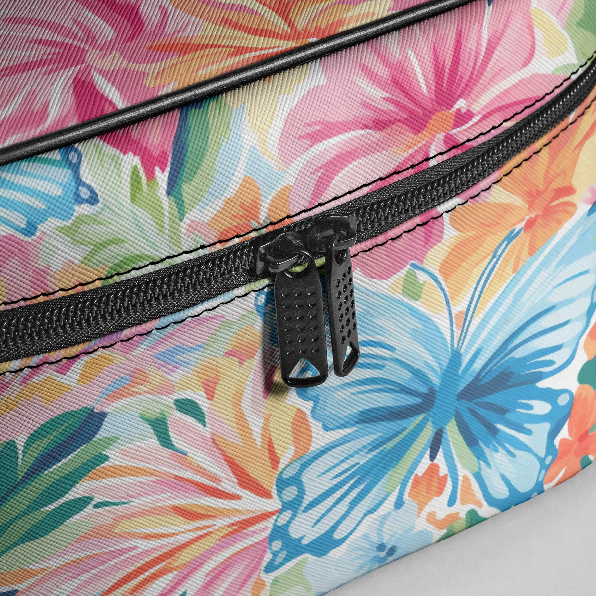 Große Kosmetiktasche - Blue Butterfly Kosmetiktasche JLR Design