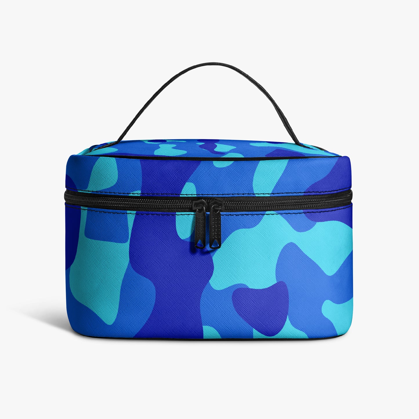 Große Kosmetiktasche - Blue Camouflage Kosmetiktasche JLR Design