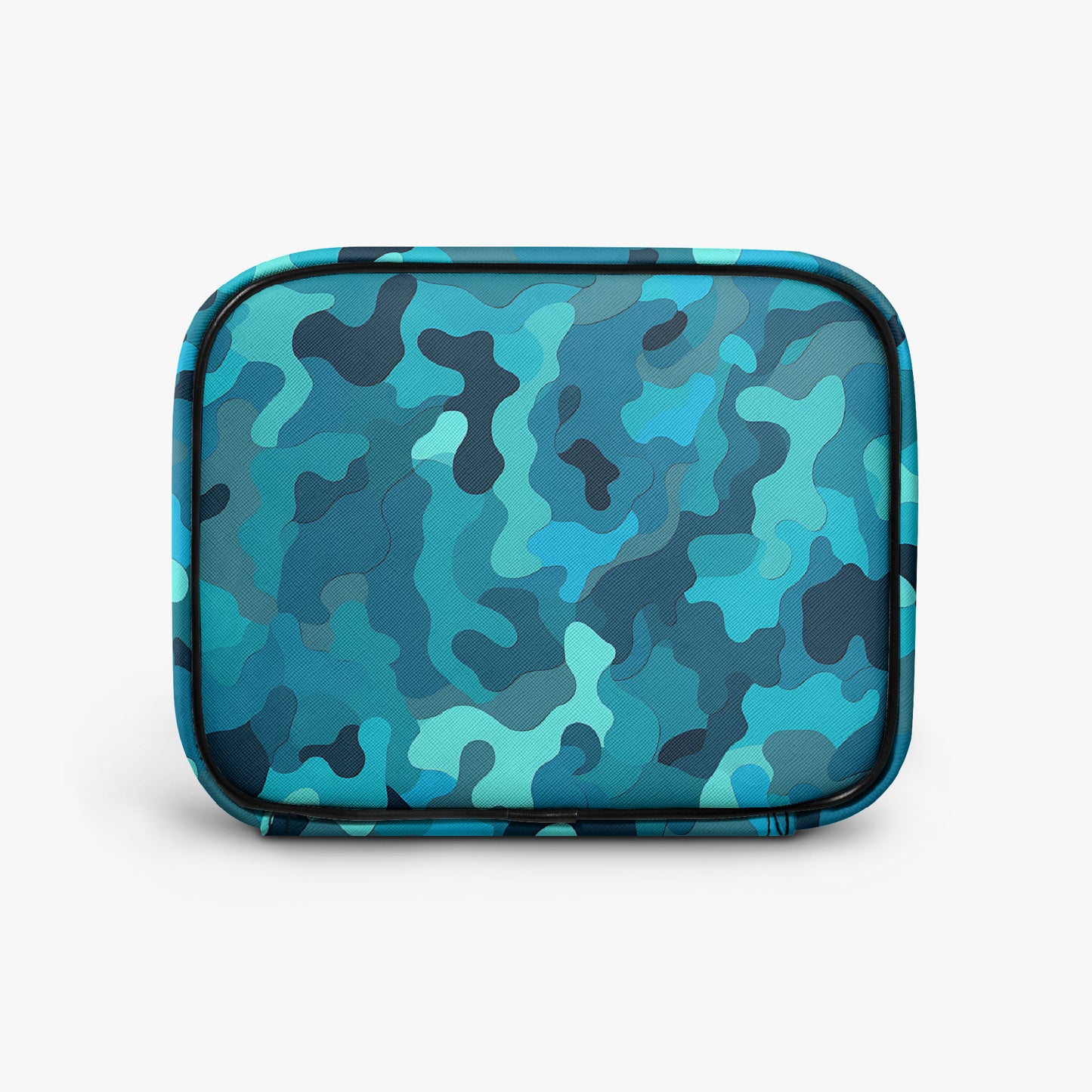 Große Kosmetiktasche - Blue Camouflage v1 Handbags JLR Design