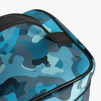 Große Kosmetiktasche - Blue Camouflage v2 Handbags JLR Design