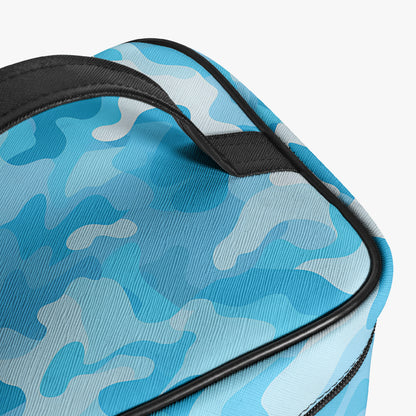 Große Kosmetiktasche - Blue Camouflage v3 Handbags JLR Design